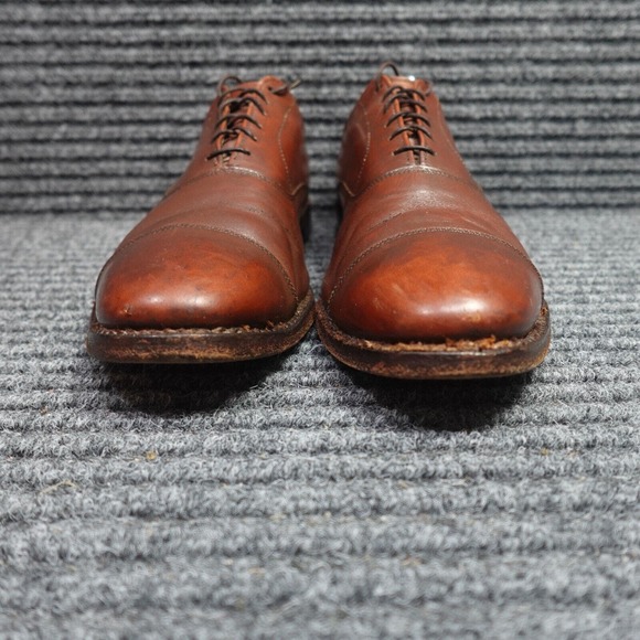 Allen Edmonds Shoes Mens 12 B Brown Park Avenue Leather Cap Toe Oxford Dress main image 13